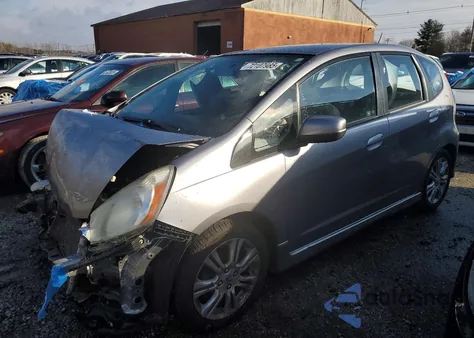 2009 Honda Fit Sport from USA, damaged, VIN JHMGE88449S067299